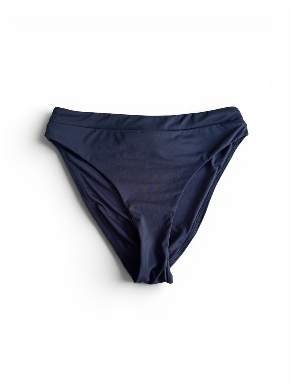 CARVE DESIGNS Women's Navy Blue Bikini Bottom Classic Hipster Swim Beach Small